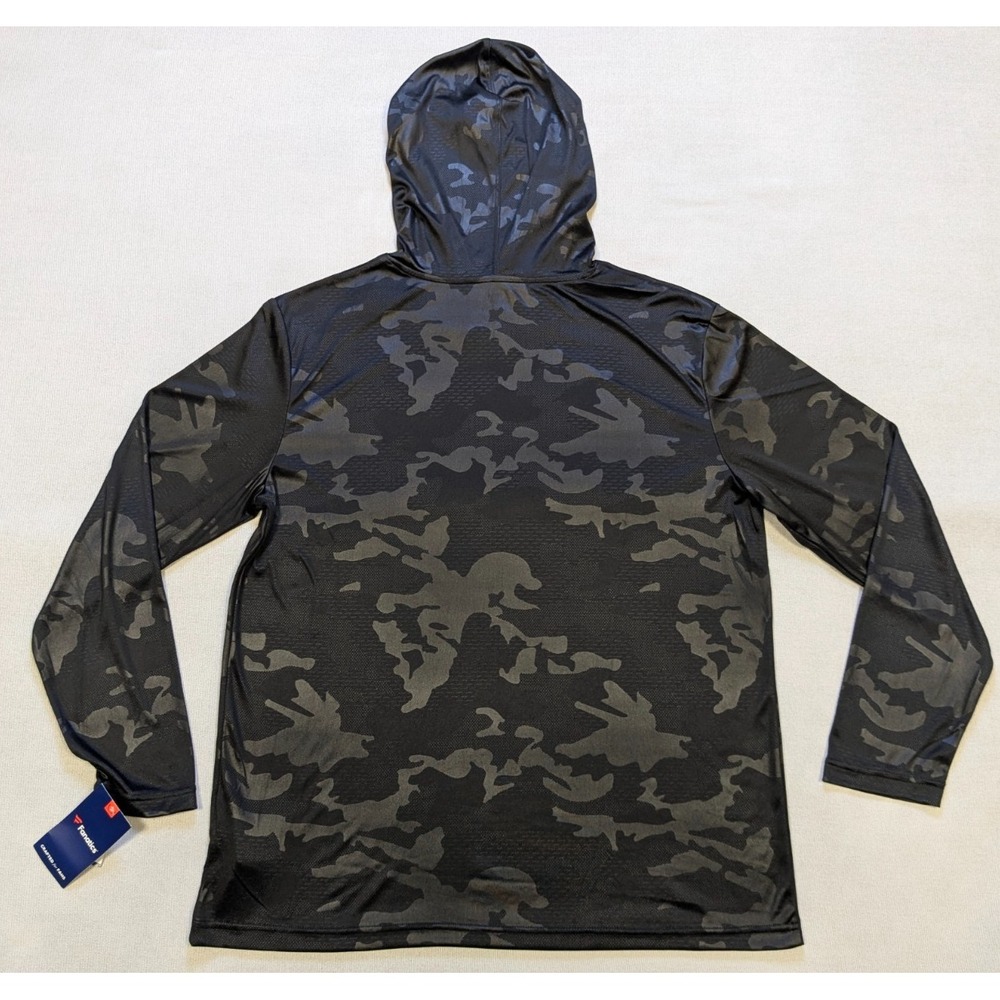 Clemson Tigers Hoodie Mens Large Black Fanatics Camo Training Shirt Football New - Picture 7 of 11